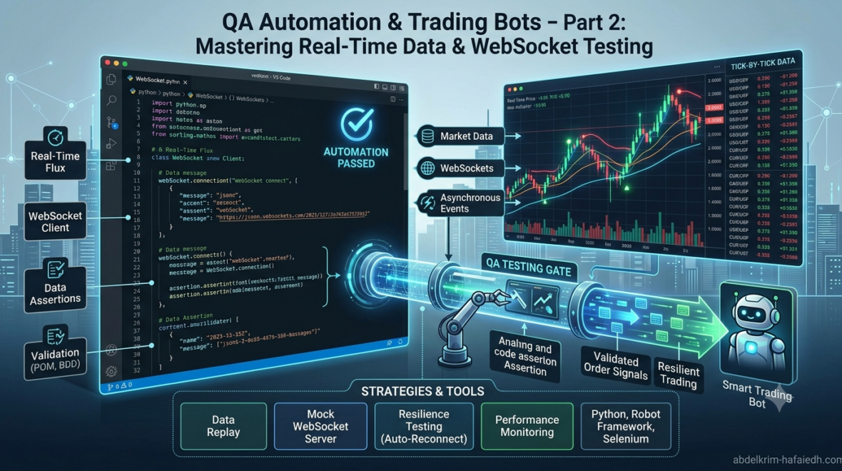QA Automation & Trading Bots — Part 2: Mastering Real-Time Data & WebSocket Testing
